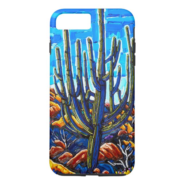 The Big Saguaro iPhone case (Back)