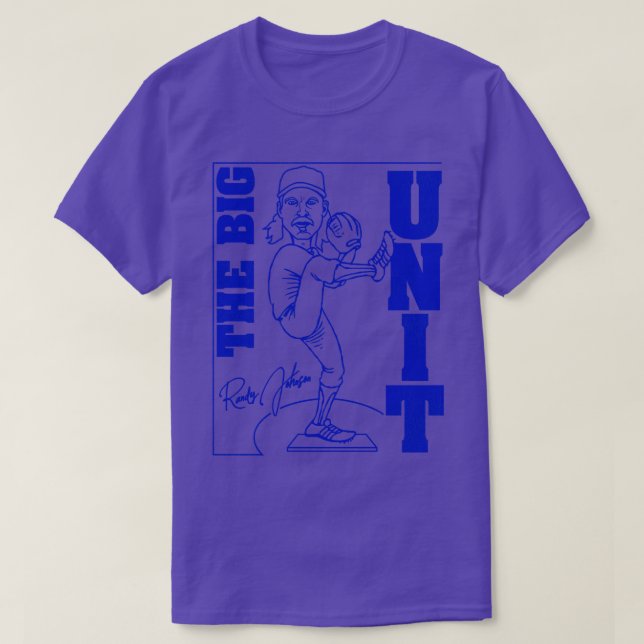 The Big Unit Randy Johnson T-Shirt (Design Front)