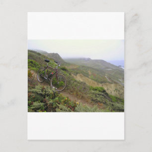 The bike trails at Mussel Rocks Postcard