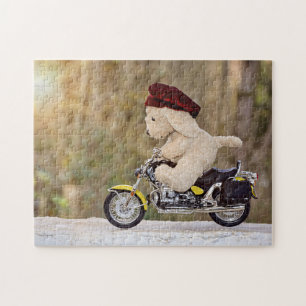 The biker jigsaw puzzle