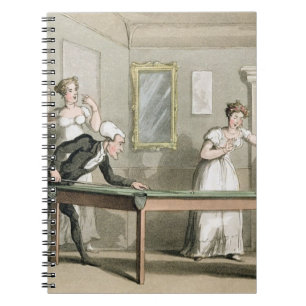 The Billiard Table, from 'The Tour of Dr Syntax in Spiral Notebook