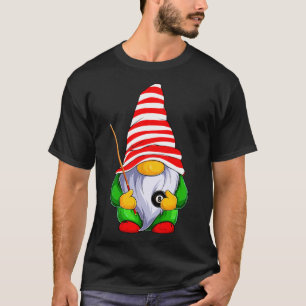 The Billiards Gnome Christmas Funny Family Matchin T-Shirt