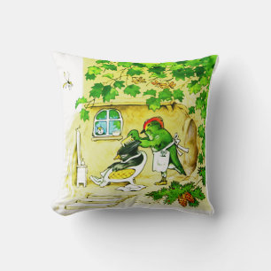 The Bird Barber Cushion