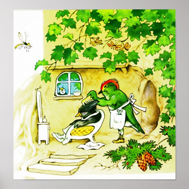 The Bird Barber Poster (Front)