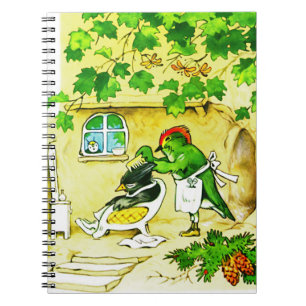 The Bird Barber Spiral Notebook
