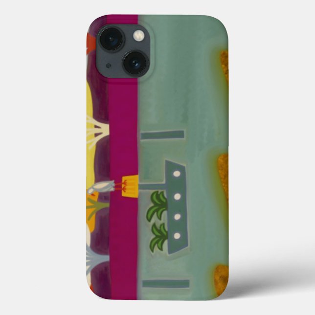 The Bird in the River Thames 2008 Case-Mate iPhone Case (Back)