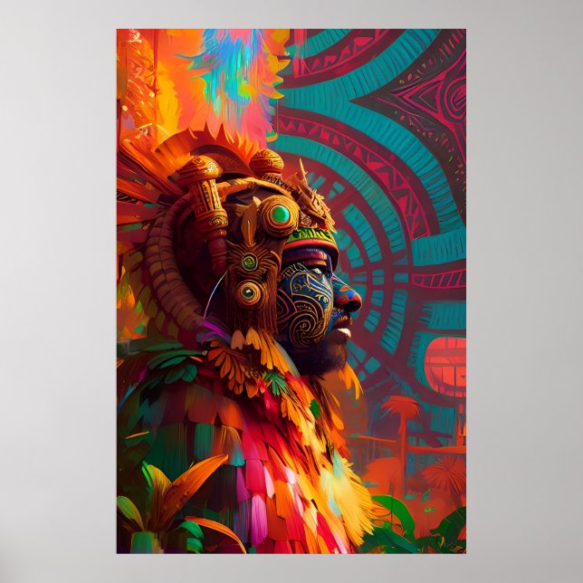 The Bird Man Ken Gauge Fantasy Poster (Front)