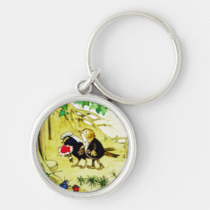 The Bird Wedding Key Ring