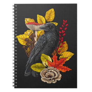 The bird with the silver key notebook