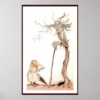 The Bird Woman and The Tree Poster