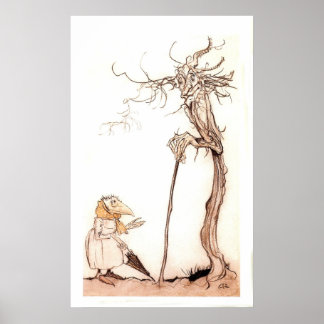 The Bird Woman and The Tree Poster