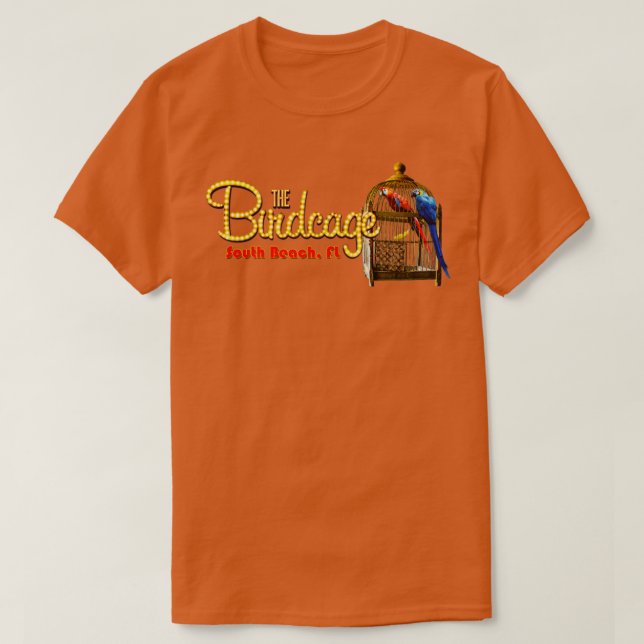 The Birdcage T-Shirt (Design Front)