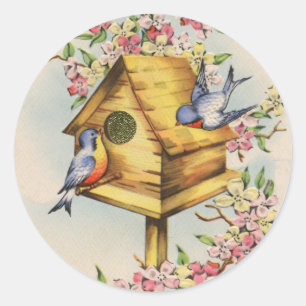 The Birdhouse Classic Round Sticker