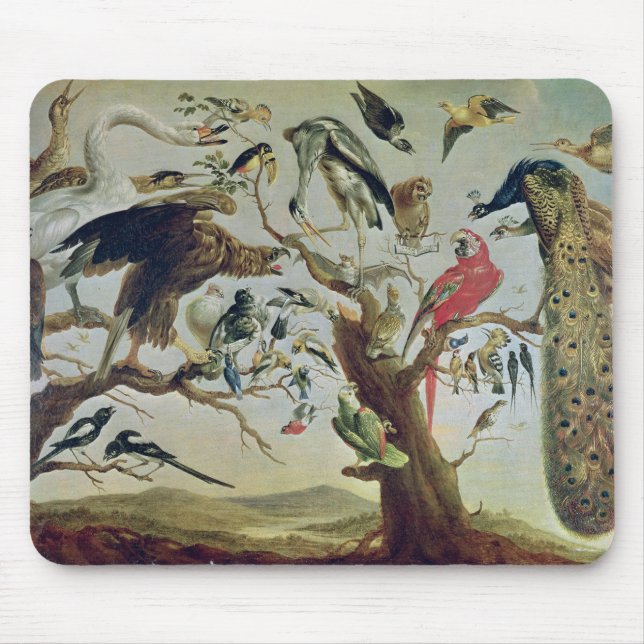 The Bird's Concert Mouse Pad (Front)