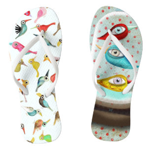 The birds jandals