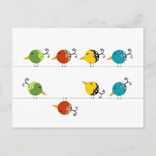 The Birds Postcard