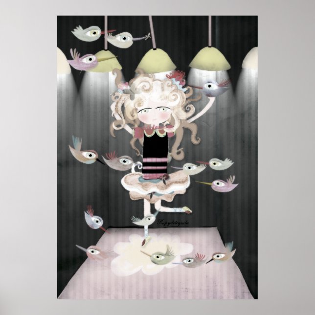 The Birds suspense film Alfred Hitchcock Poster (Front)