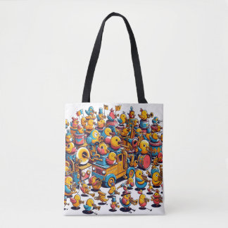 The Birds Tintamare Tote Bag