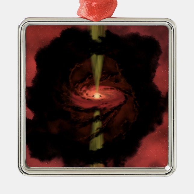 The birth of a star metal tree decoration (Front)