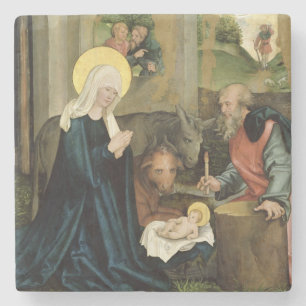 The Birth of Christ Stone Coaster