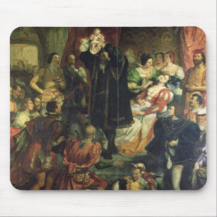 The Birth of Henri IV (1553-1610) at the castle of Mouse Pad