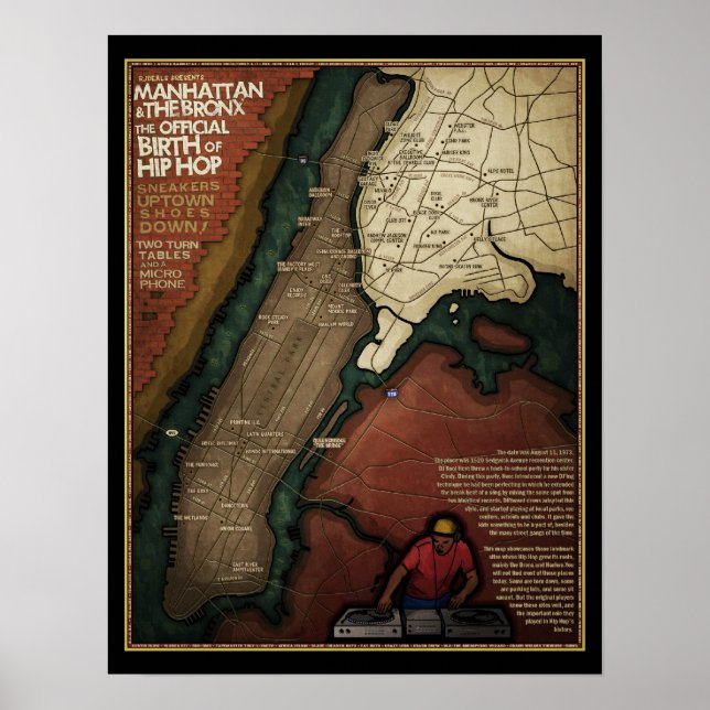 The Birth of Hip Hop Poster (Front)