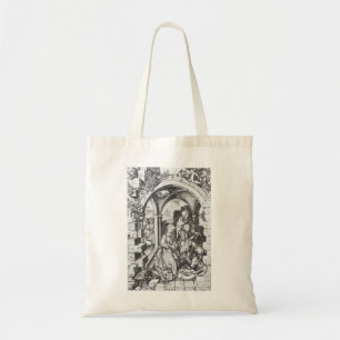 The Birth of Jesus (by Martin Schongauer) Tote Bag