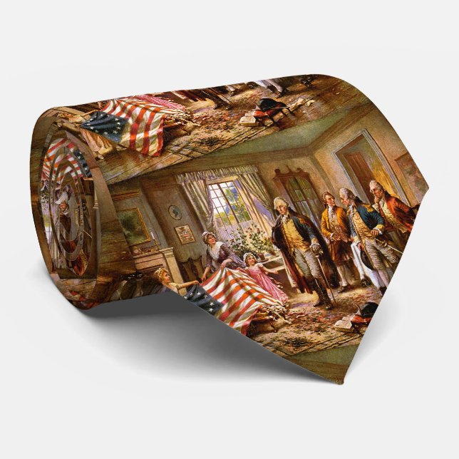 "The Birth Of Old Glory" - Circa 1917 Tie (Rolled)