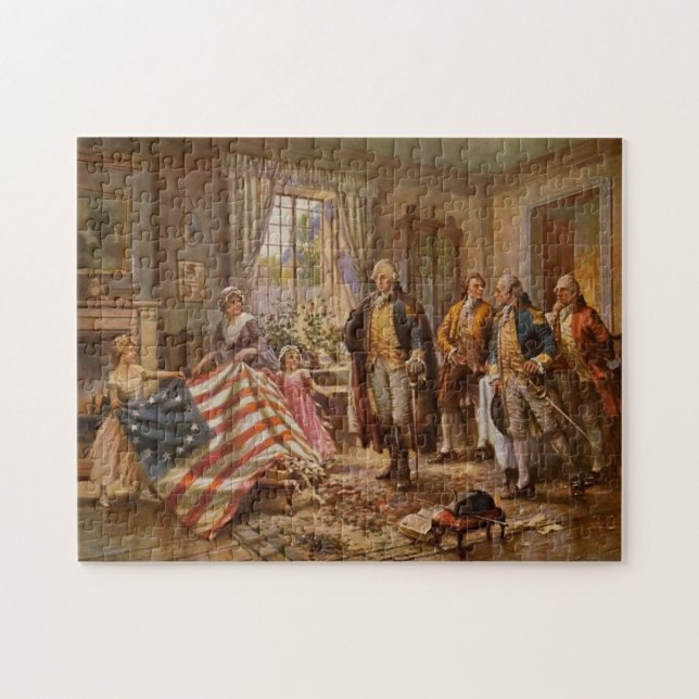 The Birth of Old Glory Jigsaw Puzzle (Horizontal)