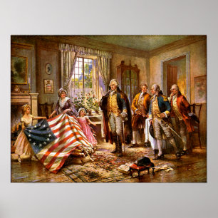 "The Birth Of Old Glory" Poster