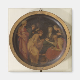 The Birth of St. John the Baptist, c.1526 (oil on Magnet