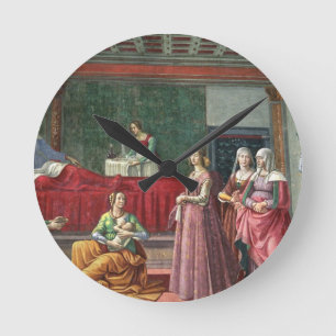 The Birth of St. John the Baptist (fresco) (see al Round Clock