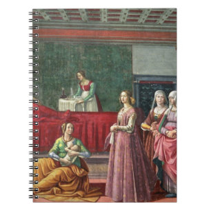 The Birth of St. John the Baptist (fresco) (see al Spiral Notebook