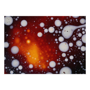 The Birth of Stars in an Abstract Liquid Photo Print