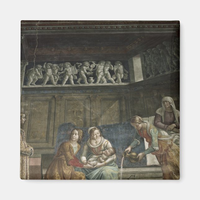 The Birth of the Virgin, 1485-90 Magnet (Front)