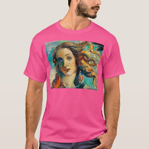 The Birth of Venus Botticelli Makeover T-Shirt