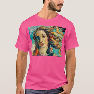 The Birth of Venus Botticelli Makeover T-Shirt