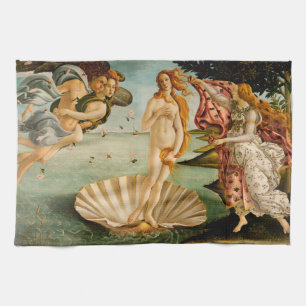 The Birth of Venus   Botticelli Tea Towel