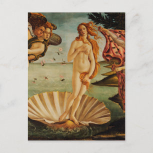 The Birth of Venus by Sandro Botticelli Postcard
