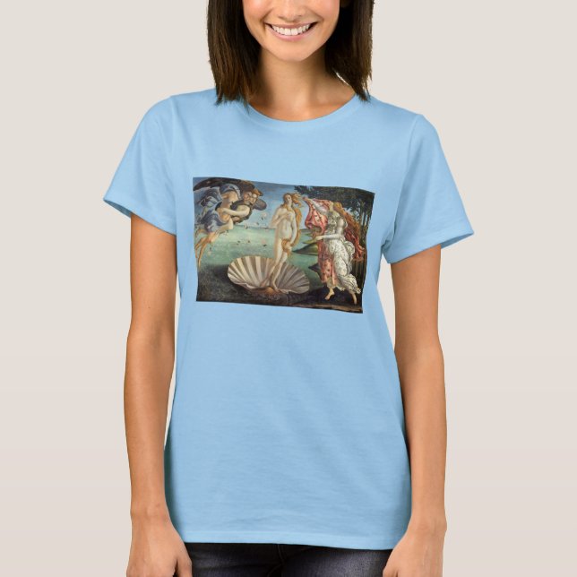 The Birth of Venus by Sandro Botticelli T-Shirt (Front)