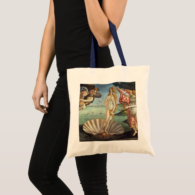 The Birth of Venus by Sandro Botticelli Tote Bag (Front (Product))