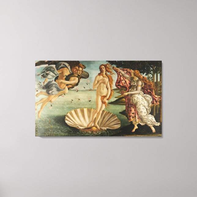 The Birth of Venus Canvas Print (Front)