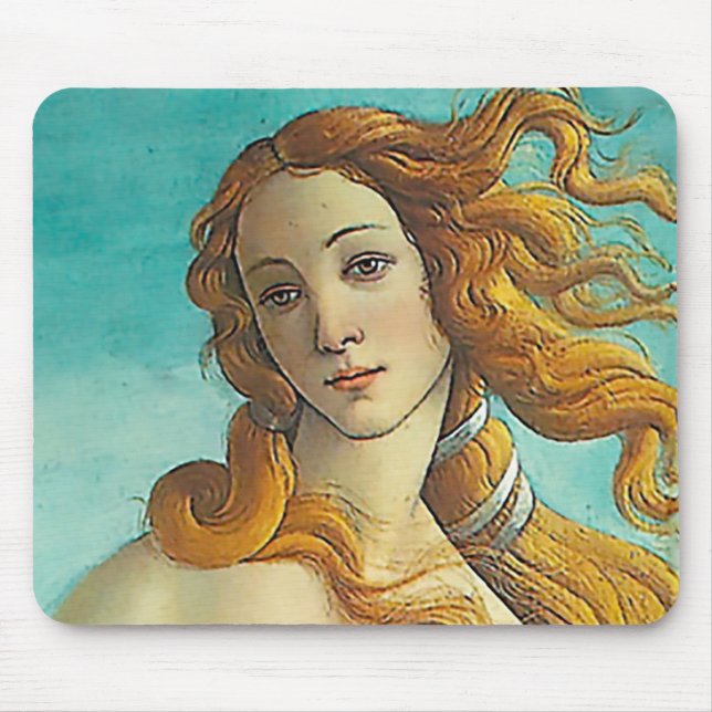 The Birth of Venus - Close up Mouse Pad (Front)