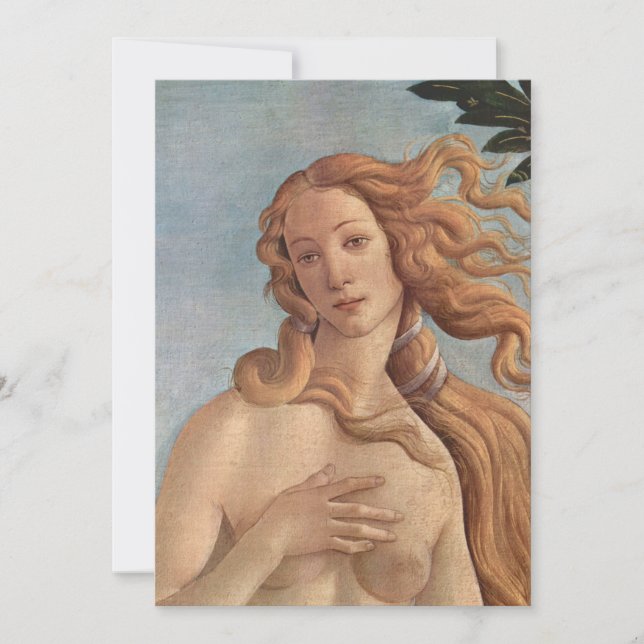 The Birth of Venus (detail) by Sandro Botticelli (Front)