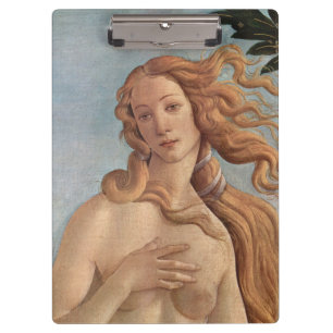 The Birth of Venus (detail) by Sandro Botticelli Clipboard