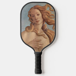 The Birth of Venus (detail) by Sandro Botticelli Pickleball Paddle