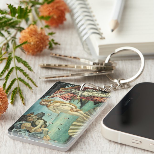 The Birth of Venus Key Ring (Front Right)