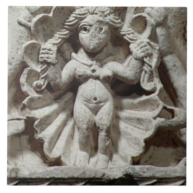The Birth of Venus (limestone) Tile (Front)
