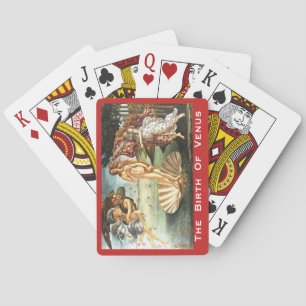 The Birth Of Venus Playing Cards