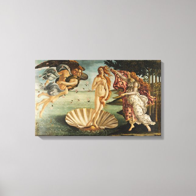 The Birth of Venus - Sandro Botticelli Canvas Print (Front)